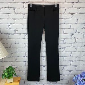 Express The Columnist Black Trousers Pants Sz. 2R